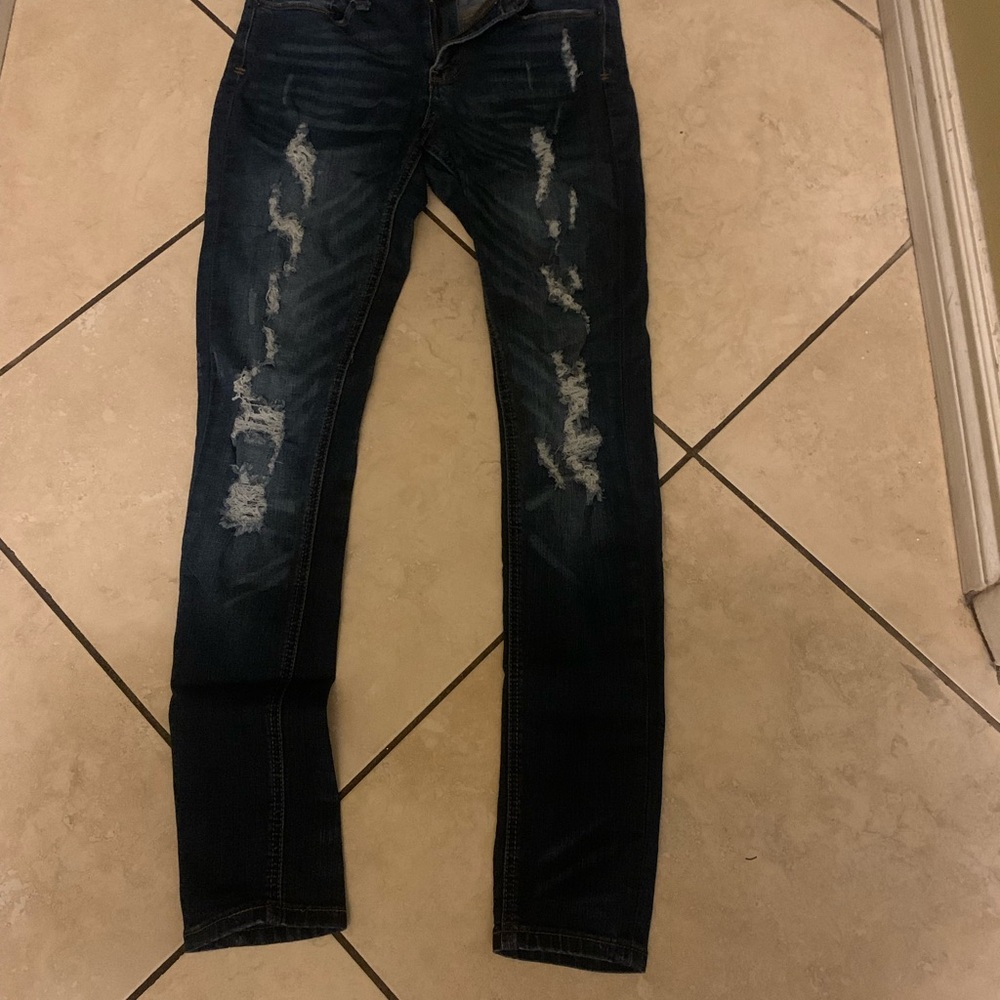 Mudd Skinny  Blue Distressed Women's Jeans